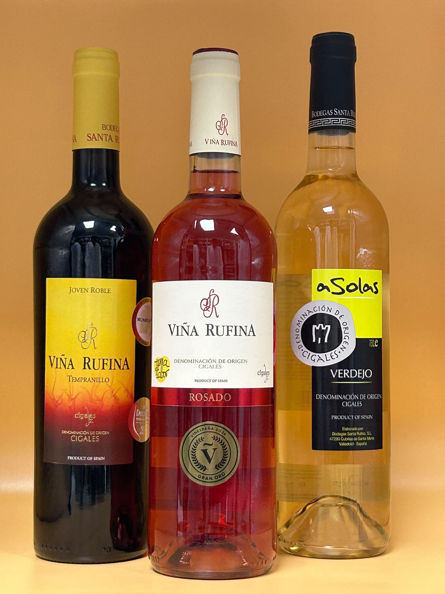Selección de vinos en la bodega de Sonata
