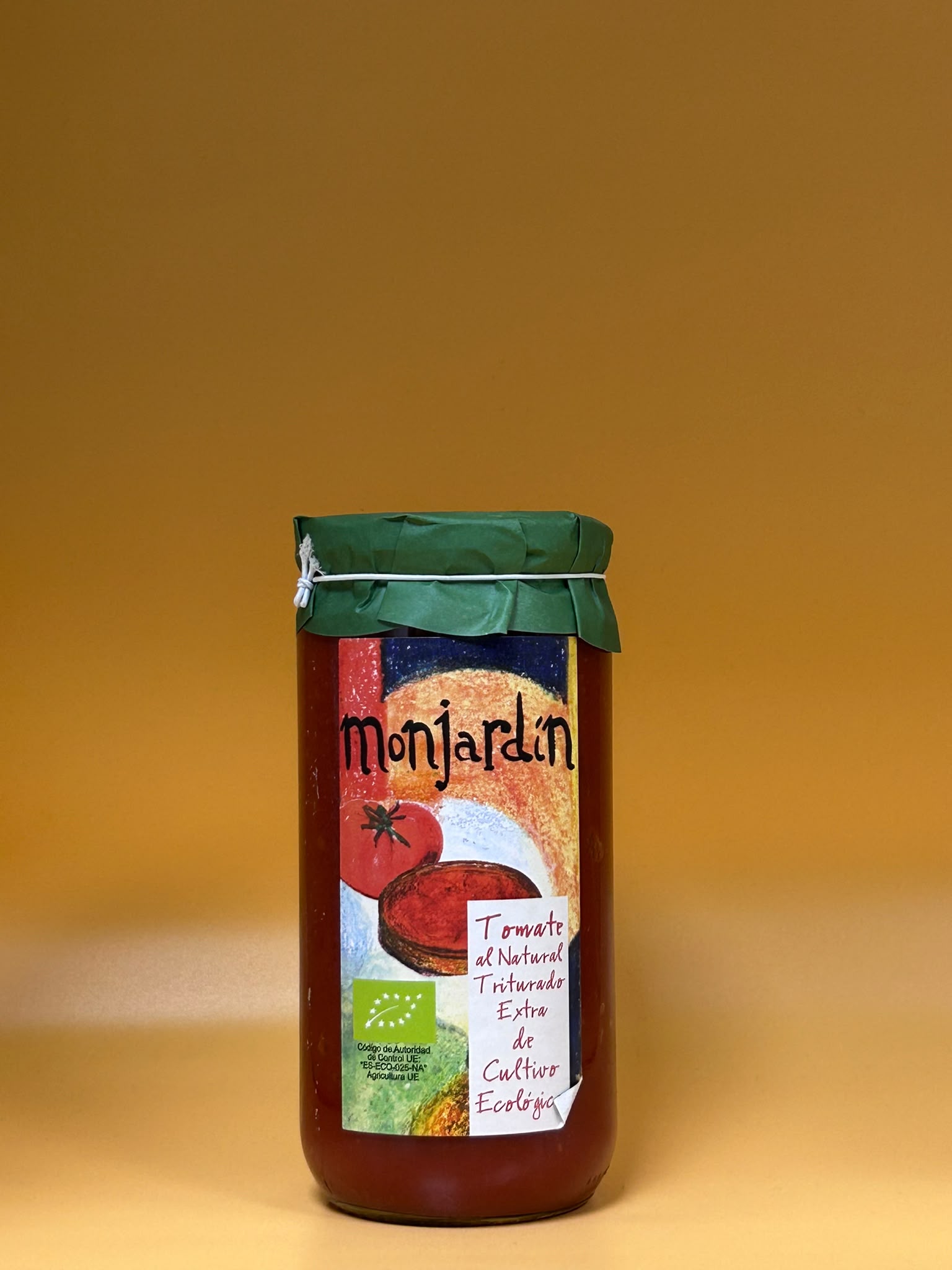 Tomate al natural triturado extra de cultivo ecológico