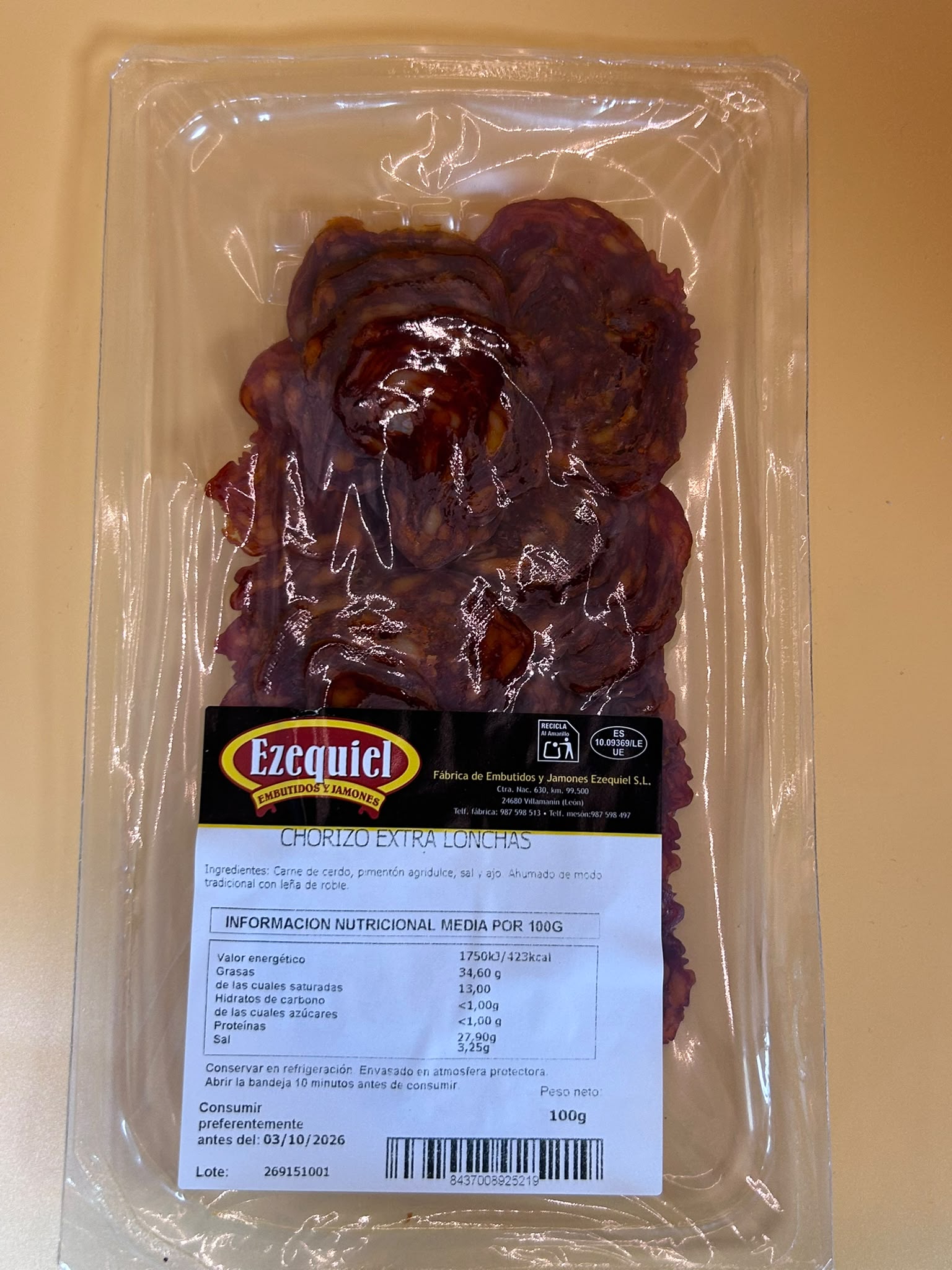 Chorizo Ezequiel